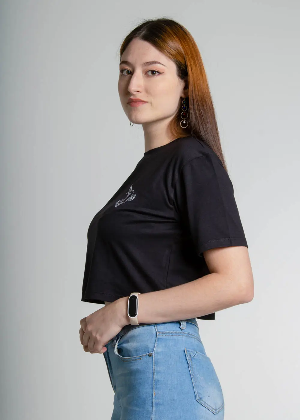 🌸 Camiseta Negra Con Estampado 🌸 Neutral Tienda Online De Ropa Para Mujer