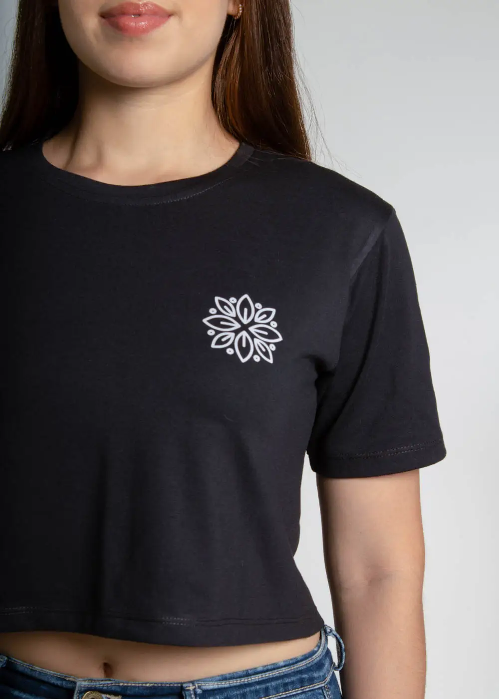 🌸 Camiseta Negra Con Estampado 🌸 Neutral Tienda Online De Ropa
